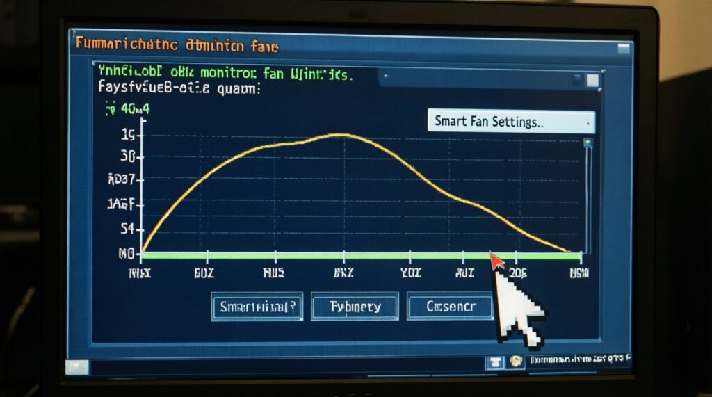 ตั้งค่าพัดลมและ Fan Curve: ทำให้เงียบลงโดยไม่ร้อน พร้อมแนวทาง BIOS/ซอฟต์แวร์ - иллюстрация