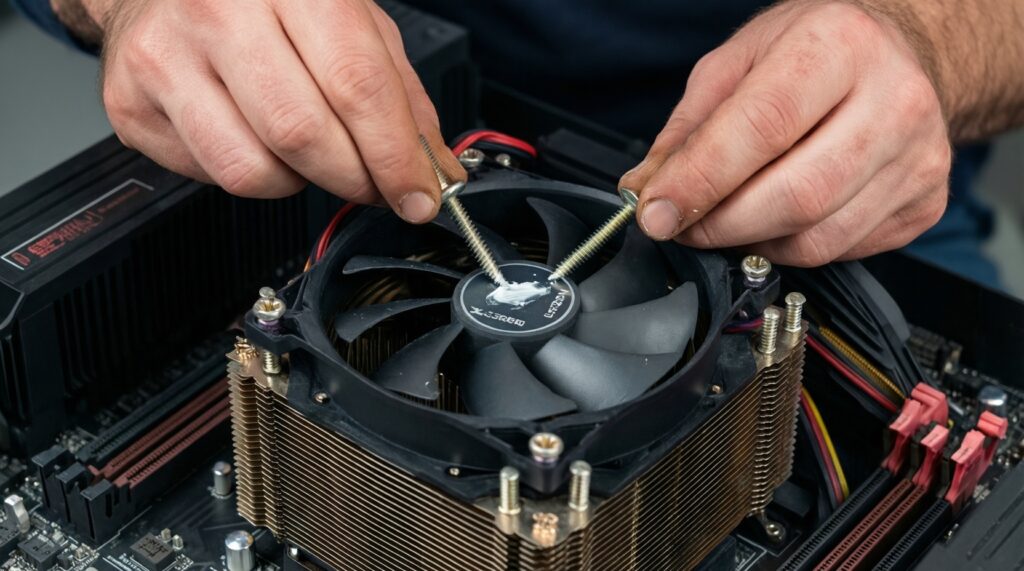 ซิลิโคน CPU เลือกแบบไหน และวิธีทาที่ถูกต้องเพื่ออุณหภูมิต่ำสุด - иллюстрация