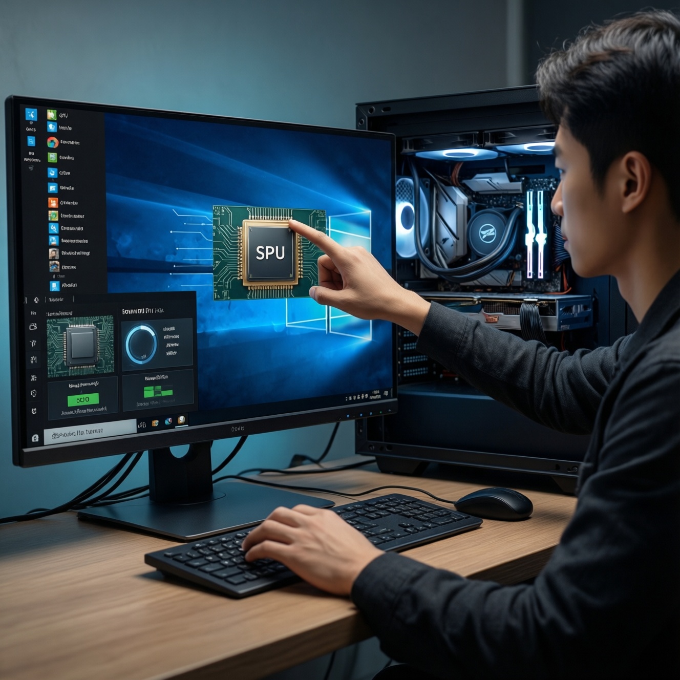 Save Pc power without losing performance: undervolt, power limits and windows power mode