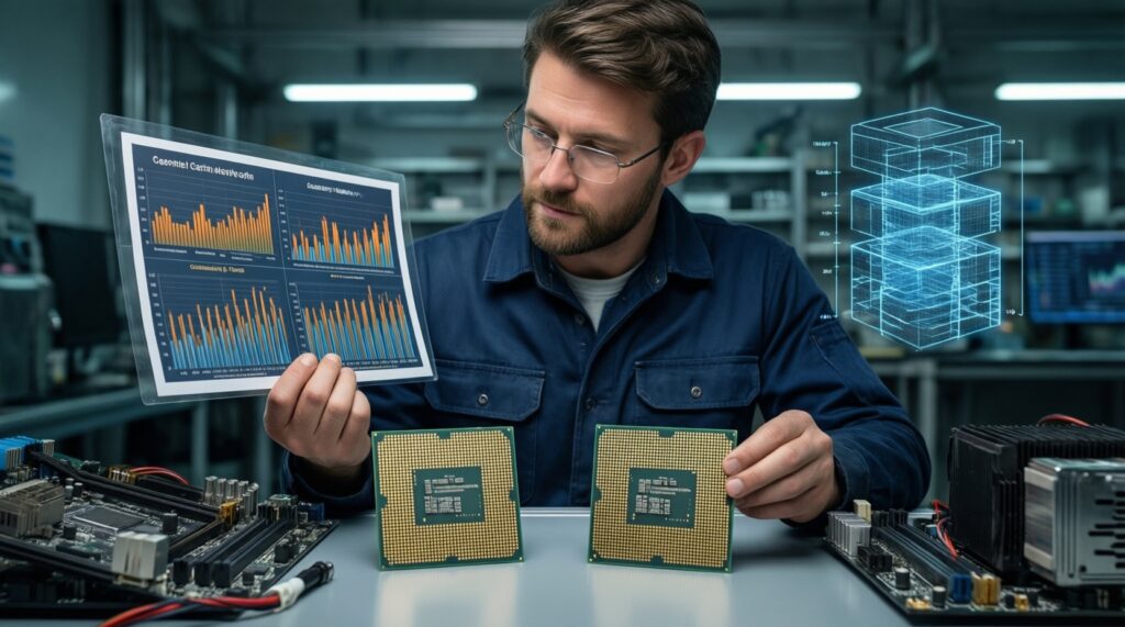 เช็กลิสต์ก่อนซื้อ CPU: จำนวนคอร์/เธรด, Gen, TDP และงานที่เหมาะสม - иллюстрация