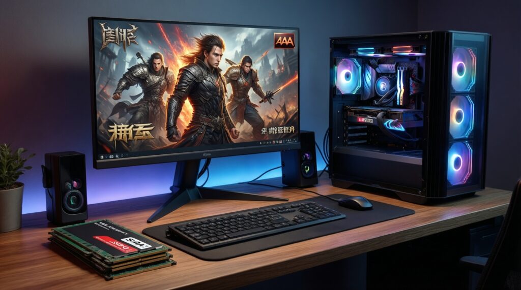 อัปเกรดแบบคุ้มที่สุด: เปลี่ยนอะไรก่อนระหว่าง SSD, RAM, GPU, CPU - иллюстрация
