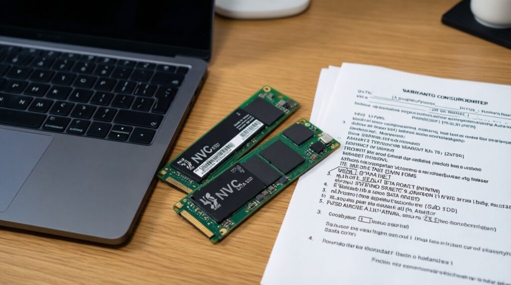 SSD NVMe vs SATA: ต่างกันแค่ไหนและควรอัปเกรดเมื่อไร - иллюстрация