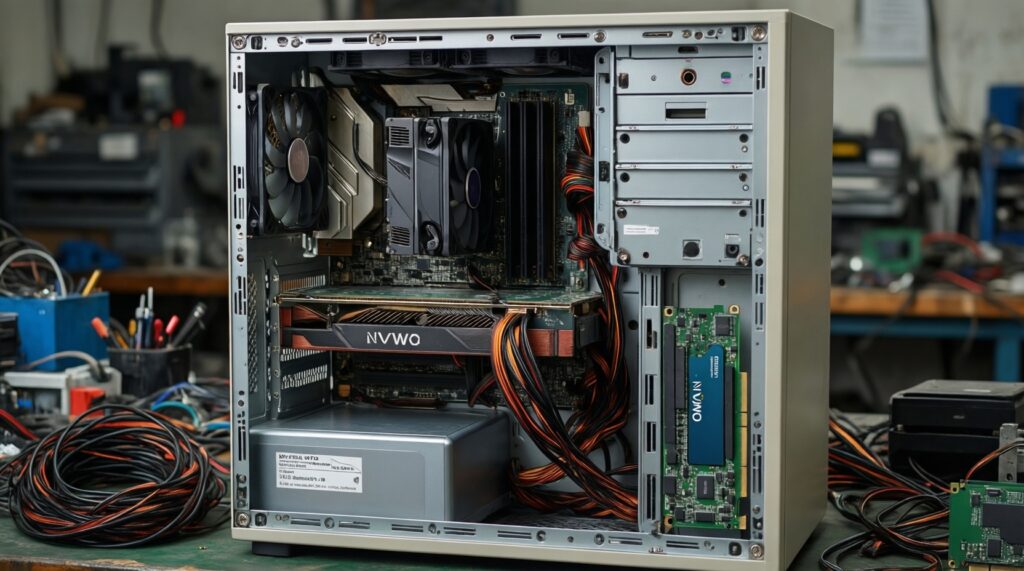 SSD NVMe vs SATA: ต่างกันแค่ไหนและควรอัปเกรดเมื่อไร - иллюстрация