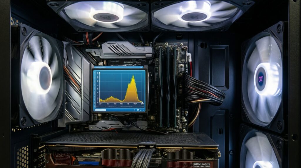 การตั้งค่า Fan Curve ให้เงียบและเย็น: แนวทางปรับใน BIOS/ซอฟต์แวร์ - иллюстрация