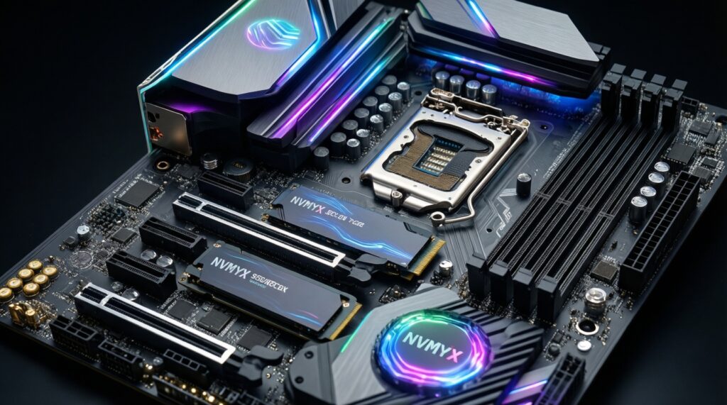 SSD แบบไหนดี: SATA vs NVMe, PCIe 3.0/4.0/5.0 และวิธีดูความทนทาน TBW - иллюстрация