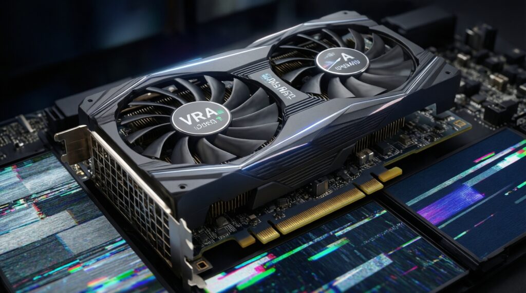 อธิบาย VRAM คืออะไร และควรมีเท่าไหร่สำหรับงานเกม/ตัดต่อ/AI - иллюстрация